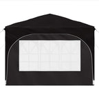 Tenda per feste a pop-up 290 x 290 x 245 cm Nero