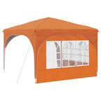 Tenda per feste a pop-up 290 x 290 x 245 cm Arancione