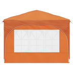 Tenda per feste a pop-up 290 x 290 x 245 cm Arancione