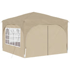 Tenda per feste a pop-up 290 x 290 x 245 cm Crema