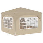 Tenda per feste a pop-up 290 x 290 x 245 cm Crema