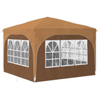 Tenda per feste a pop-up 290 x 290 x 245 cm Beige