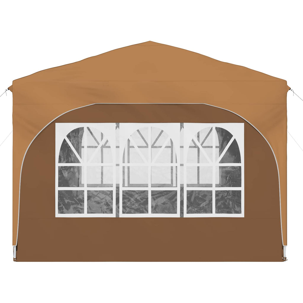 Tenda per feste a pop-up 290 x 290 x 245 cm Beige