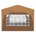 Tenda per feste a pop-up 290 x 290 x 245 cm Beige