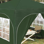 Tenda per feste a pop-up 290 x 290 x 245 cm Verde