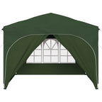 Tenda per feste a pop-up 290 x 290 x 245 cm Verde