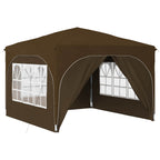 Tenda per feste a pop-up 290 x 290 x 245 cm Tortora