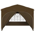 Tenda per feste a pop-up 290 x 290 x 245 cm Tortora