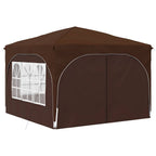 Tenda per feste a pop-up 290 x 290 x 245 cm Marrone