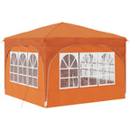 Tenda per feste a pop-up 290 x 290 x 245 cm Arancione