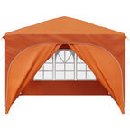 Tenda per feste a pop-up 290 x 290 x 245 cm Arancione
