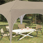 Tenda per feste a pop-up 575 x 288 x 245 cm Crema