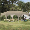 Tenda per feste a pop-up 575 x 288 x 245 cm Crema
