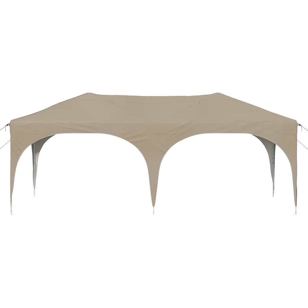 Tenda per feste a pop-up 575 x 288 x 245 cm Crema