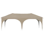 Tenda per feste a pop-up 575 x 288 x 245 cm Crema