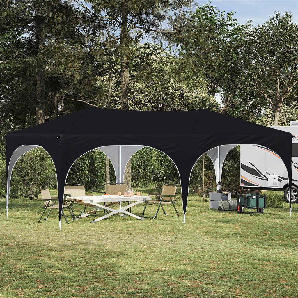 Tenda per feste a pop-up 575 x 288 x 245 cm Antracite