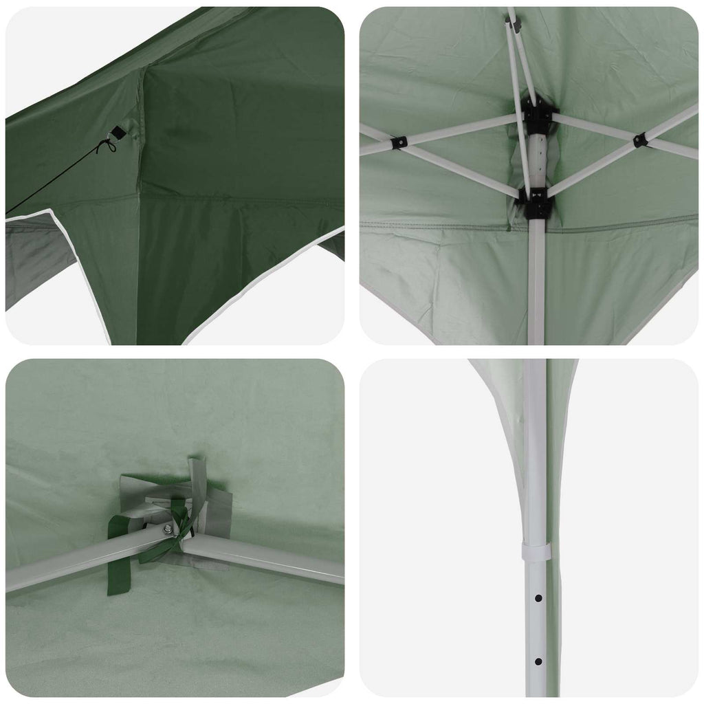 Tenda per feste a pop-up 575 x 288 x 245 cm Verde