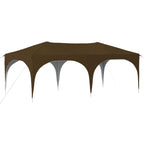 Tenda per feste a pop-up 575 x 288 x 245 cm Tortora