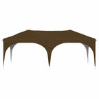 Tenda per feste a pop-up 575 x 288 x 245 cm Tortora