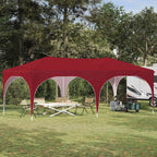 Tenda per feste a pop-up 575 x 288 x 245 cm Borgogna
