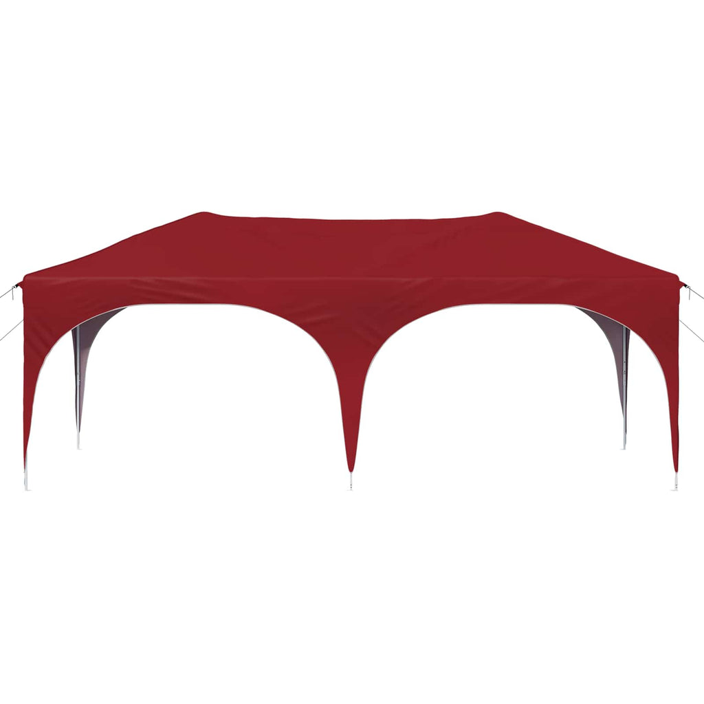 Tenda per feste a pop-up 575 x 288 x 245 cm Borgogna