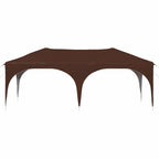 Tenda per feste a pop-up 575 x 288 x 245 cm Marrone