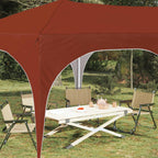 Tenda per feste a pop-up 575 x 288 x 245 cm Terracotta