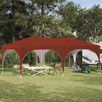 Tenda per feste a pop-up 575 x 288 x 245 cm Terracotta