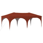 Tenda per feste a pop-up 575 x 288 x 245 cm Terracotta