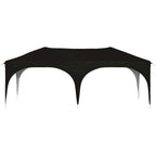 Tenda per feste a pop-up 575 x 288 x 245 cm Nero Tessuto Oxford