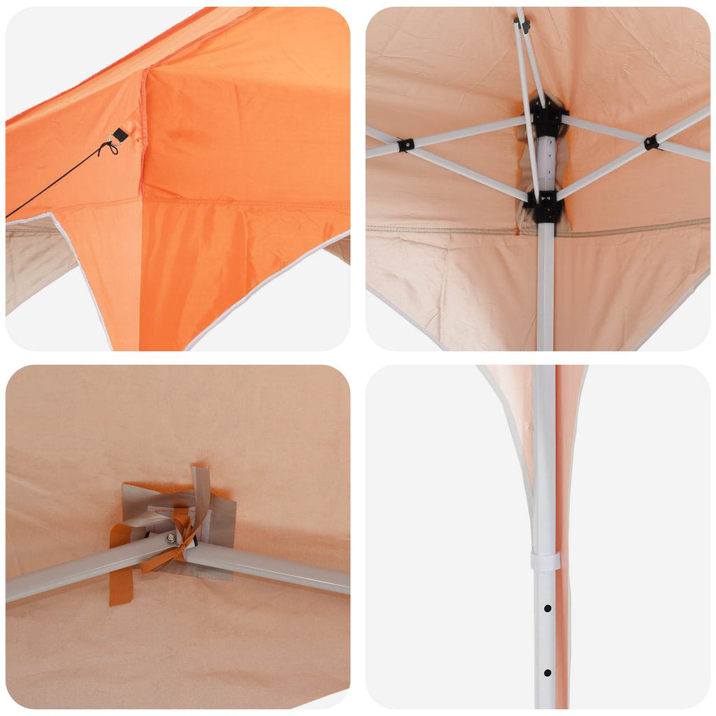 Tenda per feste a pop-up 575 x 288 x 245 cm Arancione