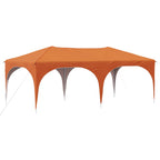 Tenda per feste a pop-up 575 x 288 x 245 cm Arancione