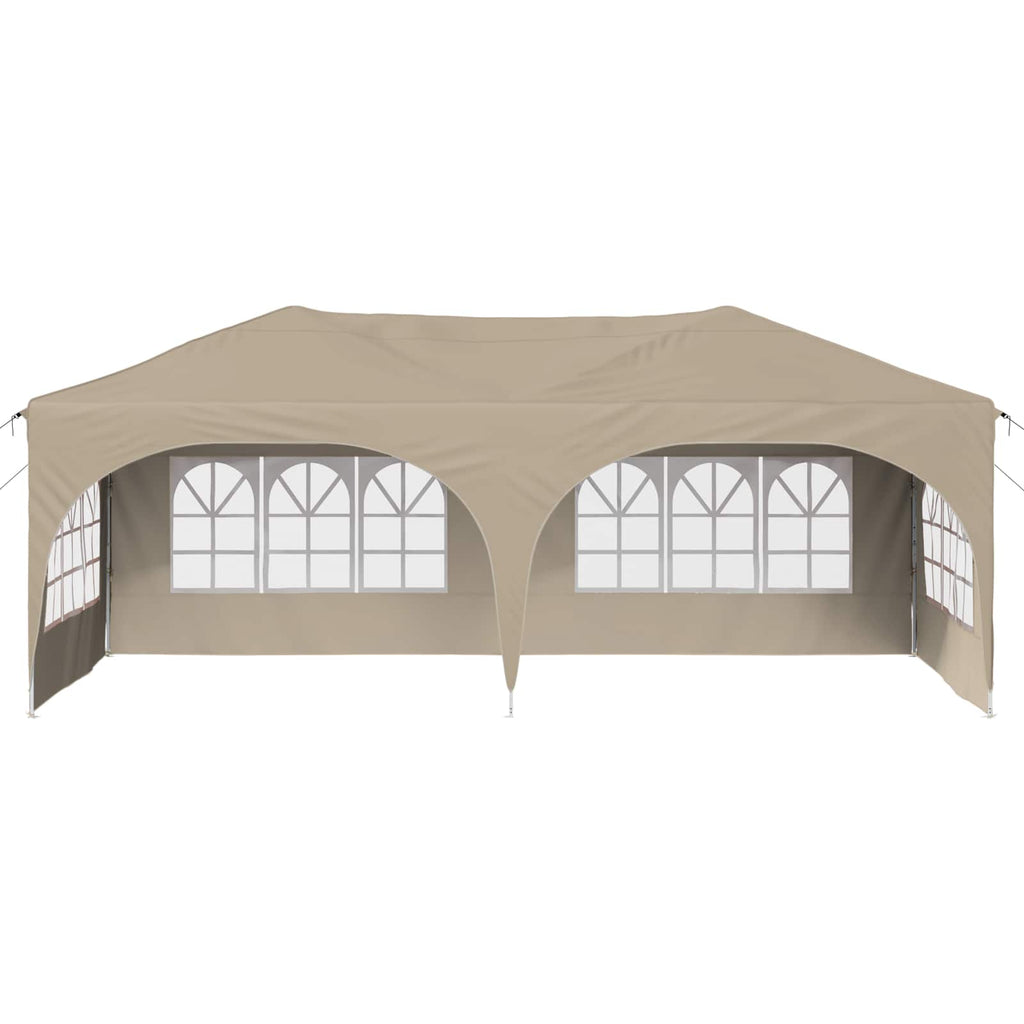 Tenda per feste a pop-up 575 x 288 x 245 cm Crema