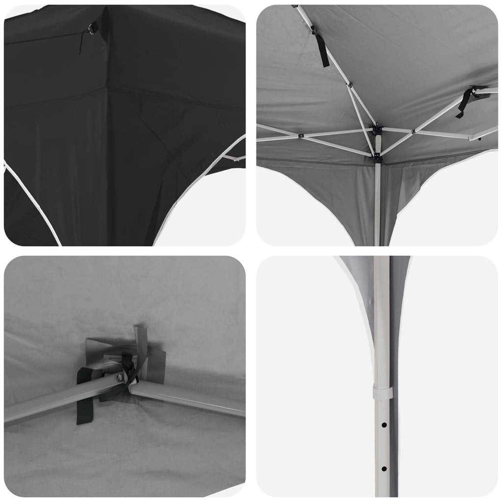 Tenda per feste a pop-up 575 x 288 x 245 cm Antracite