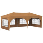 Tenda per feste a pop-up 575 x 288 x 245 cm Beige