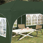Tenda per feste a pop-up 575 x 288 x 245 cm Verde