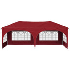 Tenda per feste a pop-up 575 x 288 x 245 cm Borgogna