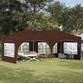 Tenda per feste a pop-up 575 x 288 x 245 cm Marrone
