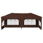 Tenda per feste a pop-up 575 x 288 x 245 cm Marrone