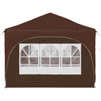 Tenda per feste a pop-up 575 x 288 x 245 cm Marrone