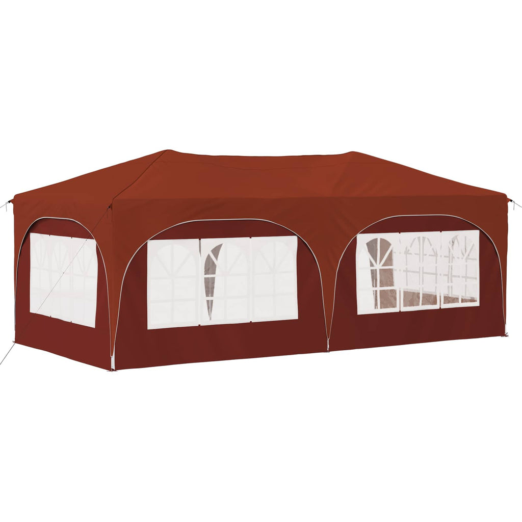 Tenda per feste a pop-up 575 x 288 x 245 cm Terracotta