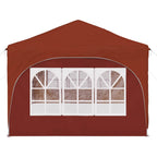 Tenda per feste a pop-up 575 x 288 x 245 cm Terracotta
