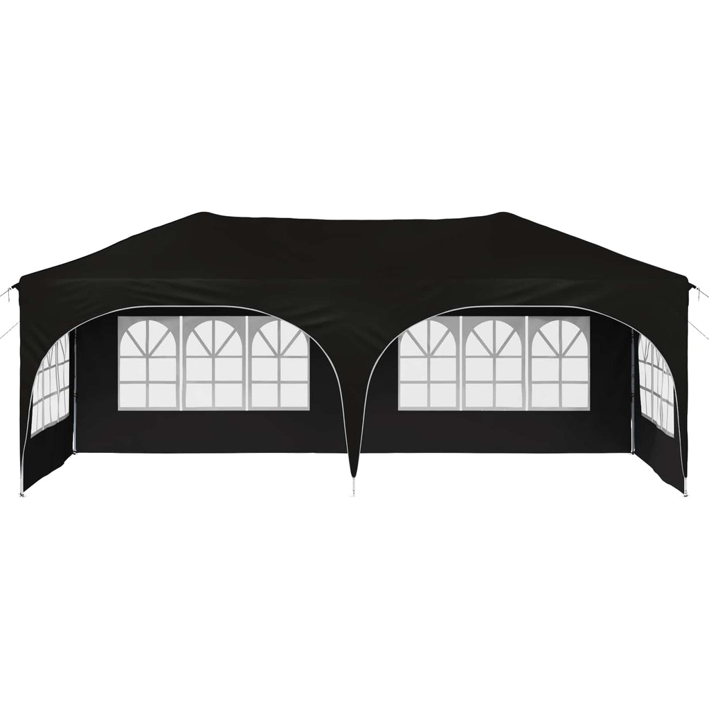 Tenda per feste a pop-up 575 x 288 x 245 cm Nero Tessuto Oxford