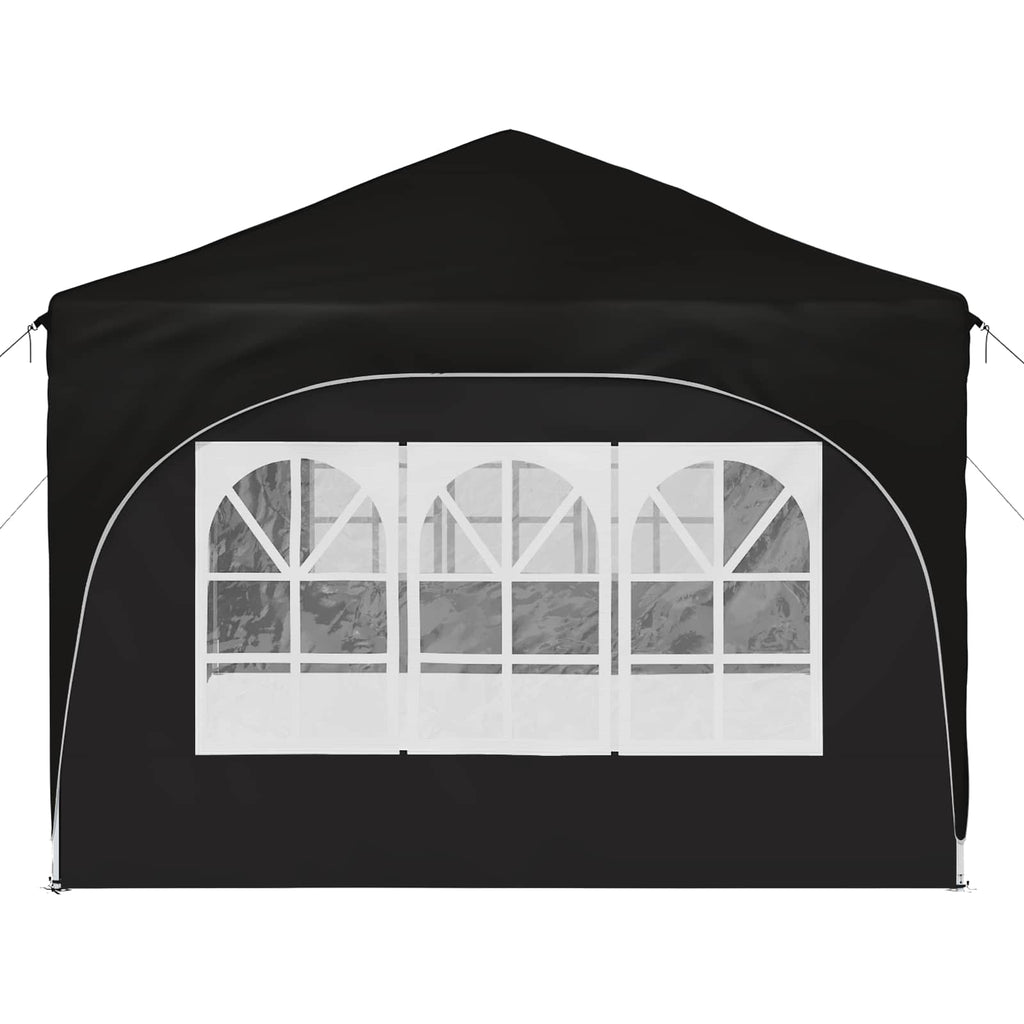 Tenda per feste a pop-up 575 x 288 x 245 cm Nero Tessuto Oxford