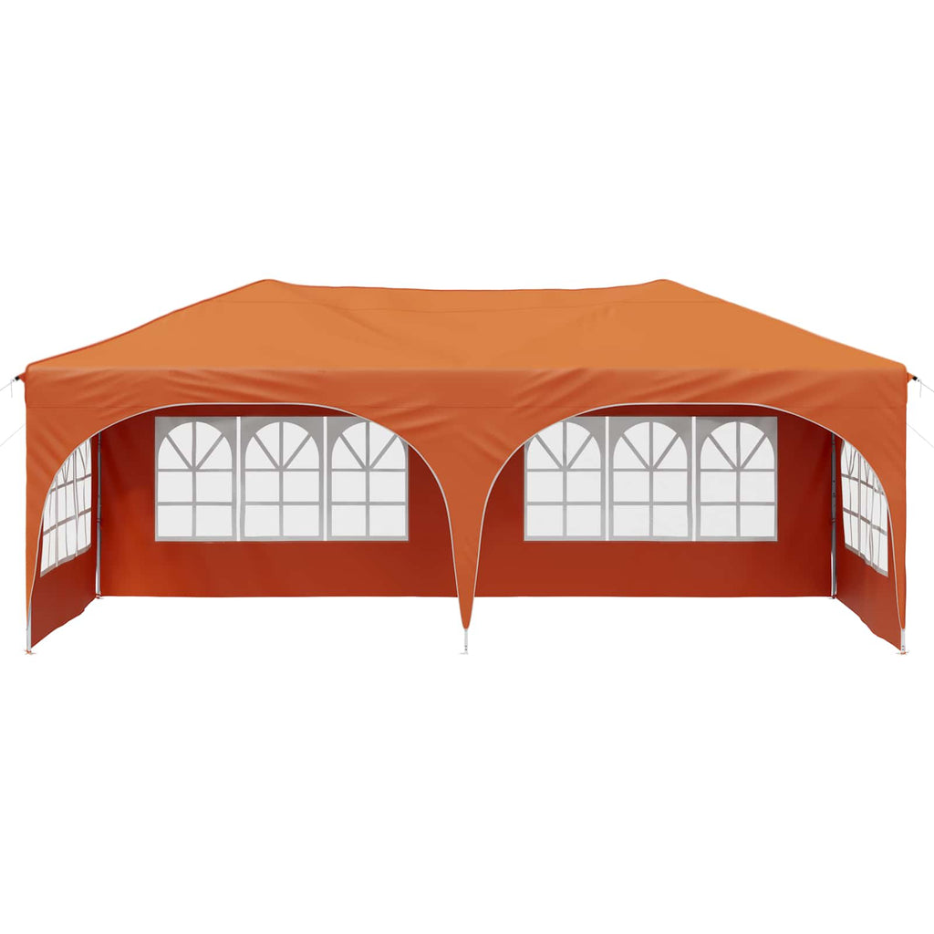 Tenda per feste a pop-up 575 x 288 x 245 cm Arancione