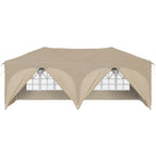 Tenda per feste a pop-up 575 x 288 x 245 cm Crema