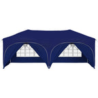 Tenda per feste a pop-up 575 x 288 x 245 cm Blu Tessuto Oxford
