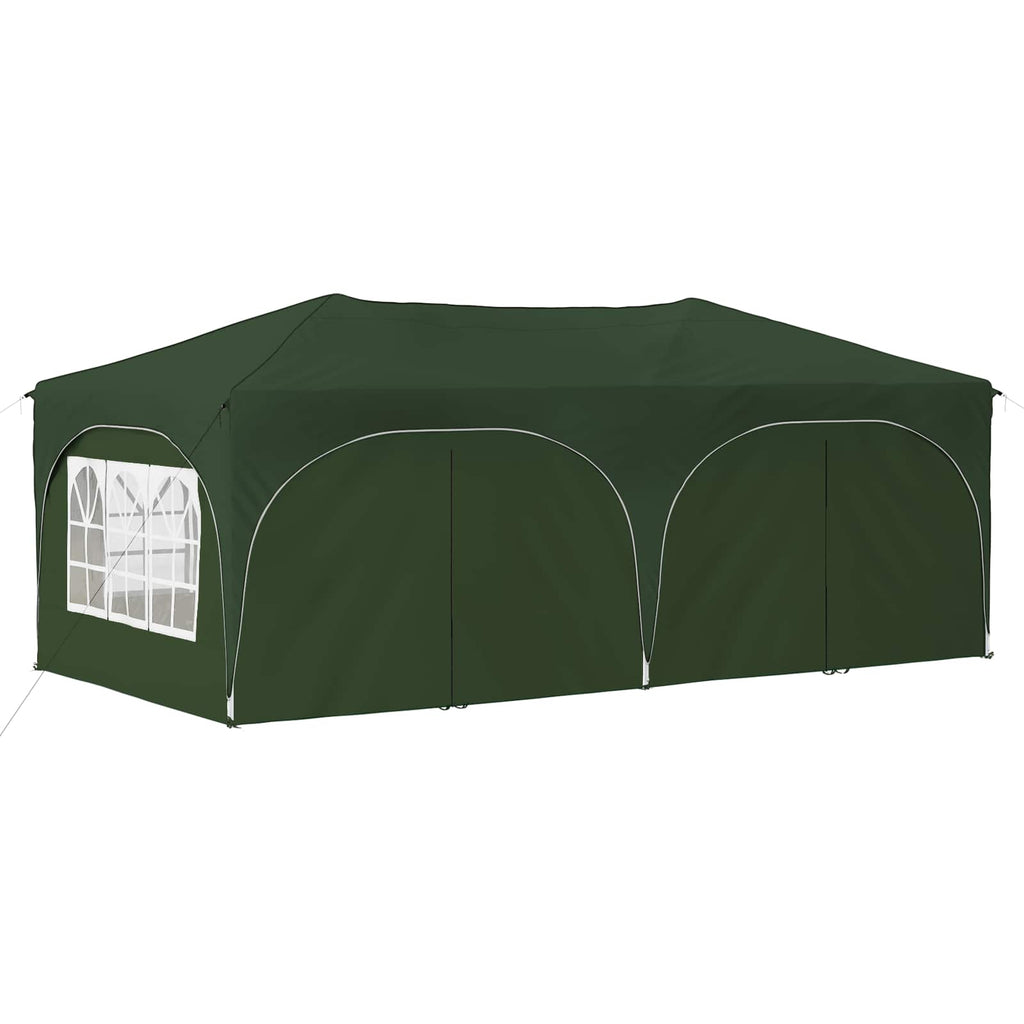 Tenda per feste a pop-up 575 x 288 x 245 cm Verde