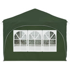 Tenda per feste a pop-up 575 x 288 x 245 cm Verde