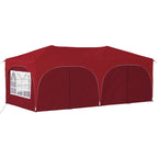 Tenda per feste a pop-up 575 x 288 x 245 cm Borgogna